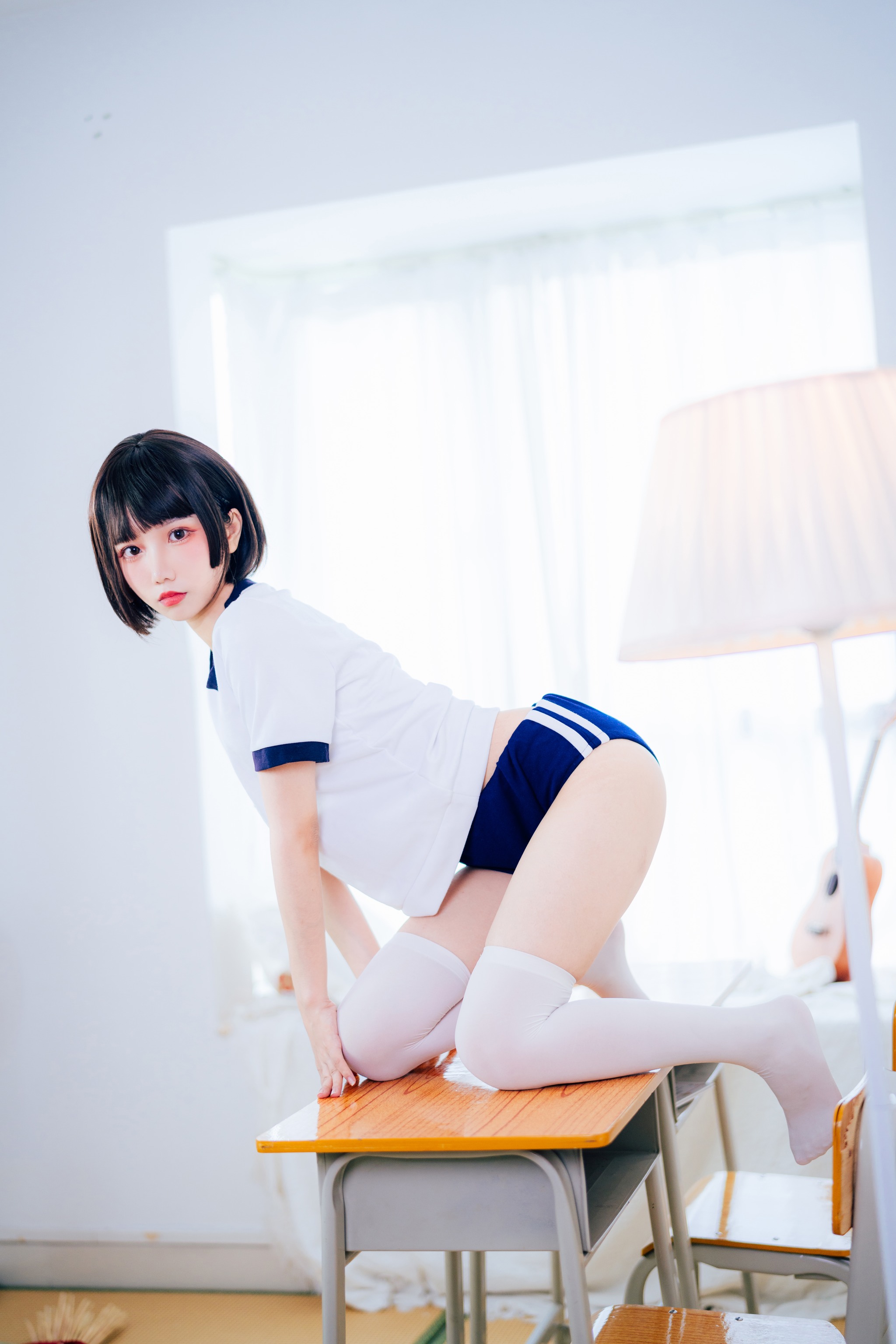 图片[1]-果咩酱w – NO.008 体操服 [19P]-XikXak